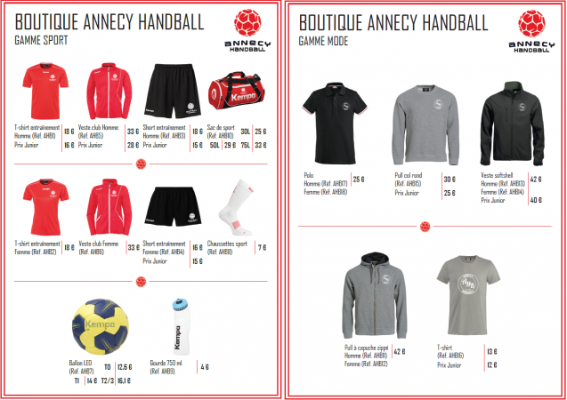 La collection AHB 2017/2018 est disponible dans notre boutique !