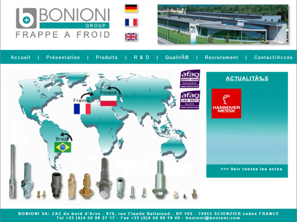 Annecy Handball et Bonioni renouvellent leur partenariat !