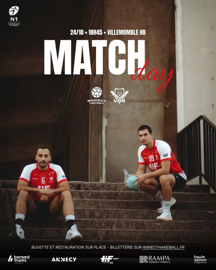 MATCH AHB contre VILLEMOMBLE